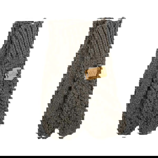 Aran Cable Knit Mittens Stay Cozy & Chic with Aran Cable Knit Mittens | Diamond Cable Design