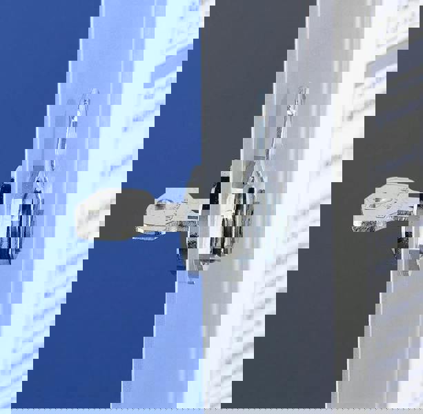 Durable Aluminium Fist Aid Lock Box with Wall Fixings | 2 Compartments