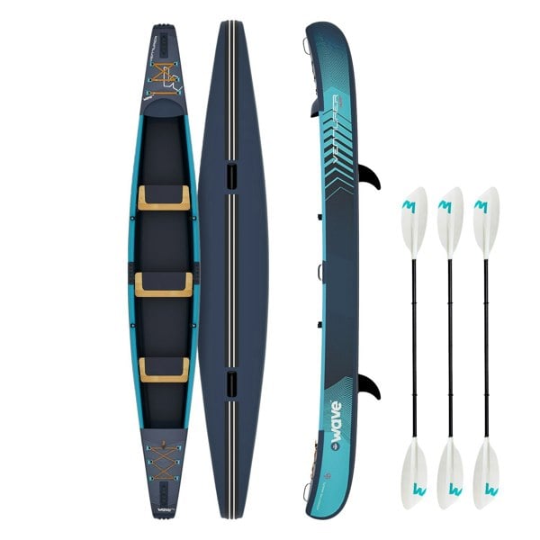 Wave Venturer Inflatable Canoe | 2-3 Person