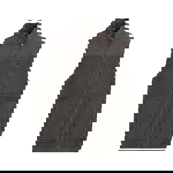 Animal Mens Henrick Borg Gilet - Khaki Green - 