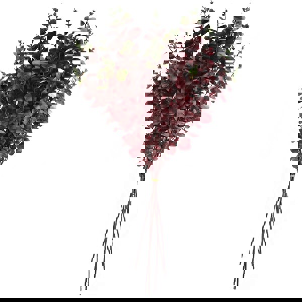 Leaf 100cm Artificial Eucalyptus Foliage Burgundy