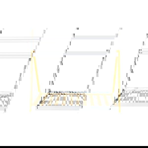 Kudlhome Jinsen Toddler House Bed, White