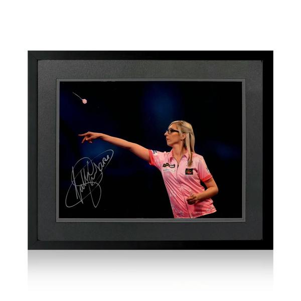 Fallon Sherrock Signed 16x12 Image Deluxe Mount Frame