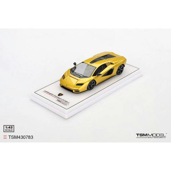 MCSlots Lamborghini Countach LPI 800-4 New Giallo Orion 1:43 Scale TSM430783