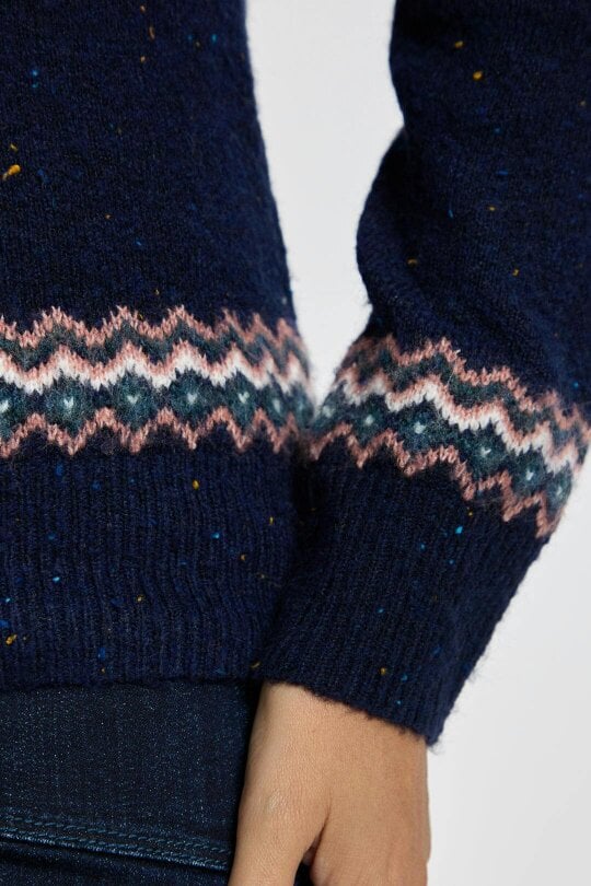 Mudflower Fair Isle Yoke Jumper