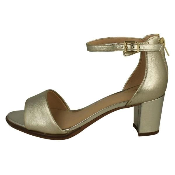 Clarks Ladies Clarks Heeled Strappy Sandals Kaylin60 2Part