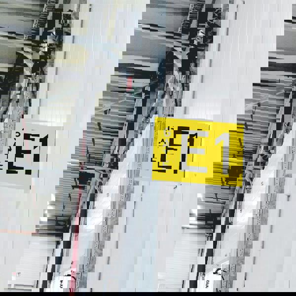 Durable Self-Adhesive Aisle Sign A4 Landscape| Warehouse Signage | 10 Pack