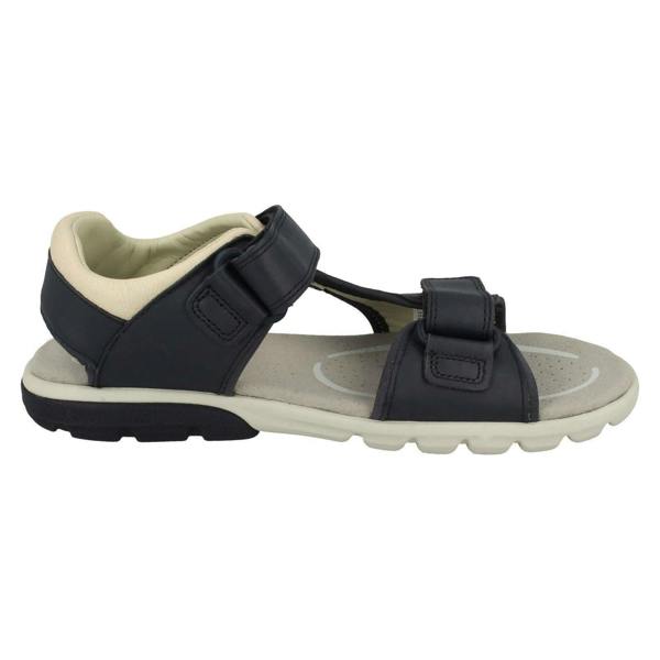 Clarks Boys Clarks Casual Strapped Sandals Rocco Wave