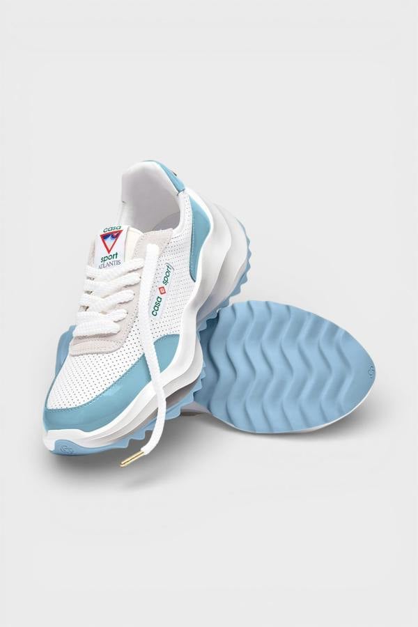 Casablanca Atlantis Sneaker White Light Blue