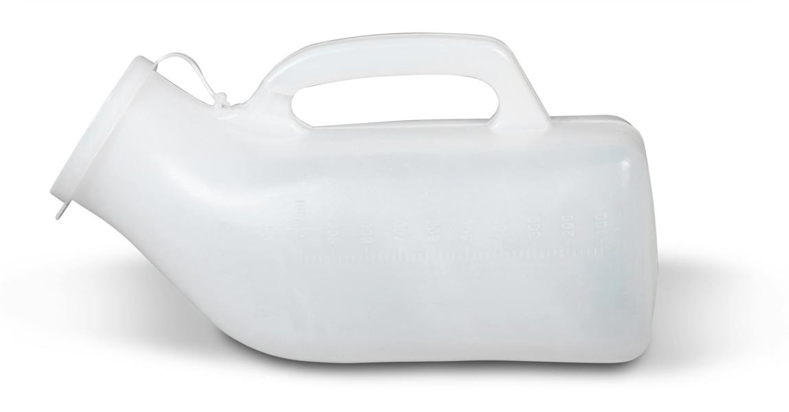 Aidapt Male Urinal 1000ml 225x120x115mm