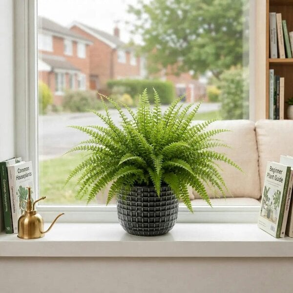 Nephrolepis Boston Fern – Lush Feathery Green Indoor Houseplant