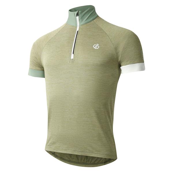 Dare 2B Mens Pedal It Out II Jersey - Olivine Green Marl - 