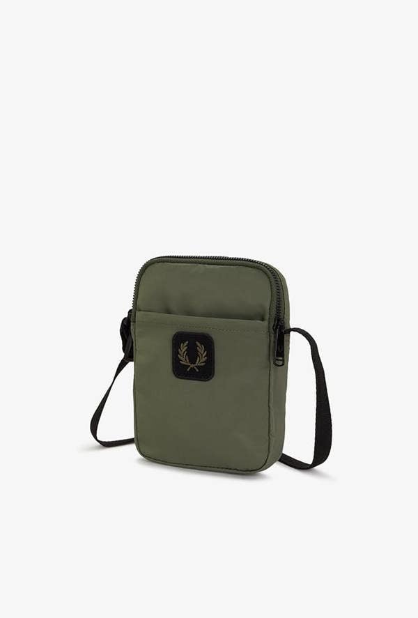 Fred Perry Crinkle Nylon Small Side Bag