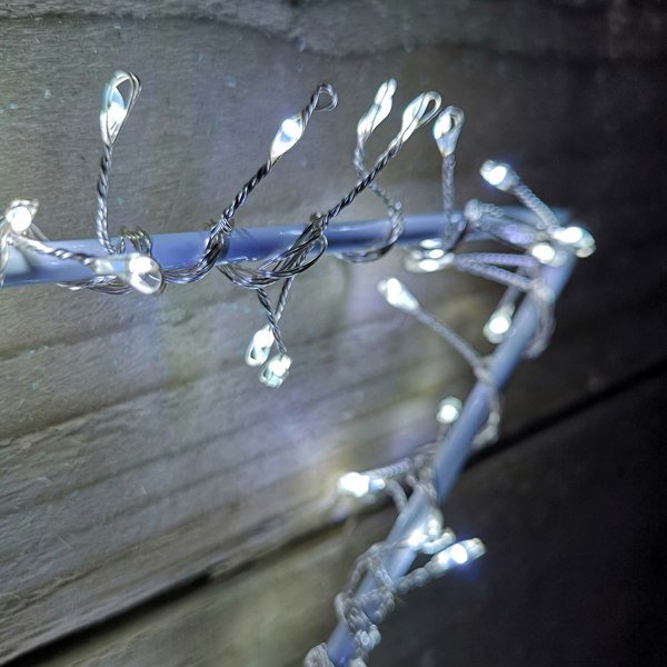 Samuel Alexander 60cm Large Christmas Animated LED Star Silhouette 280 LED Outdoor Garden Decoration