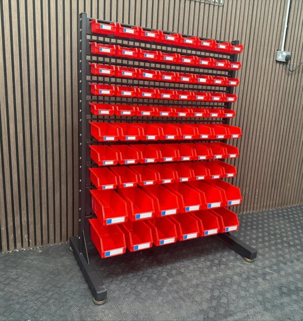 Rock Machinery Rock RT-050 Workshop consumables rack with boxes