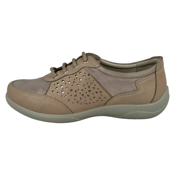 Padders Ladies Padders Lace Up Shoes Harp