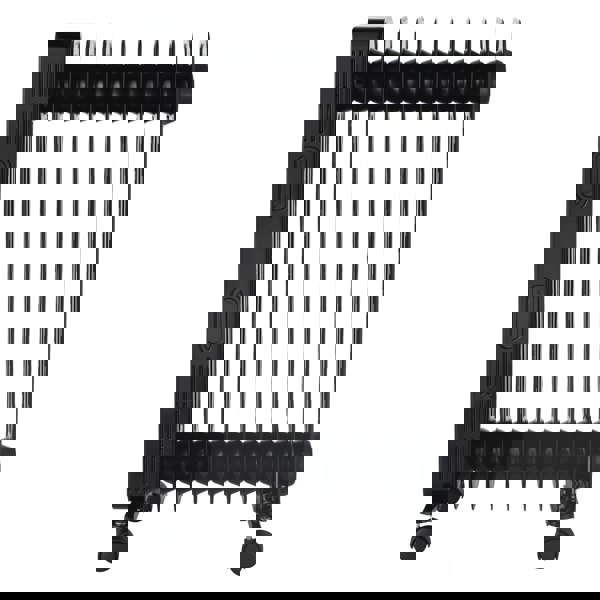 igenix Digital Oil Filled Radiator, 2kW/2000W, Overheat Protection, Black