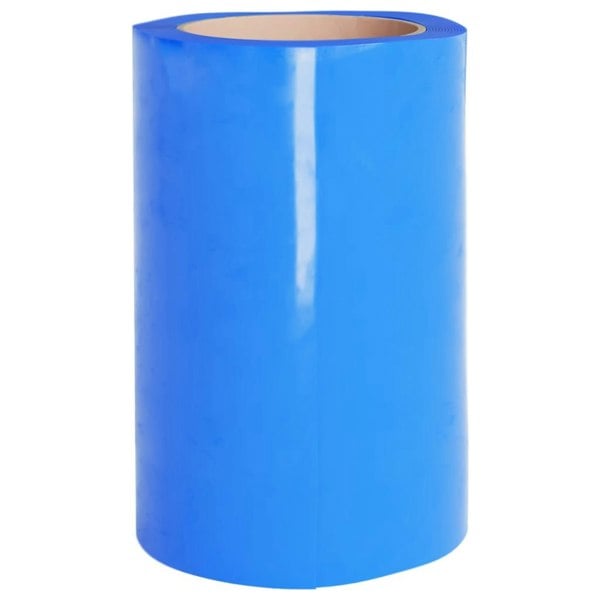 Berkfield Door Curtain Blue 300 mmx2.6 mm 10 m PVC