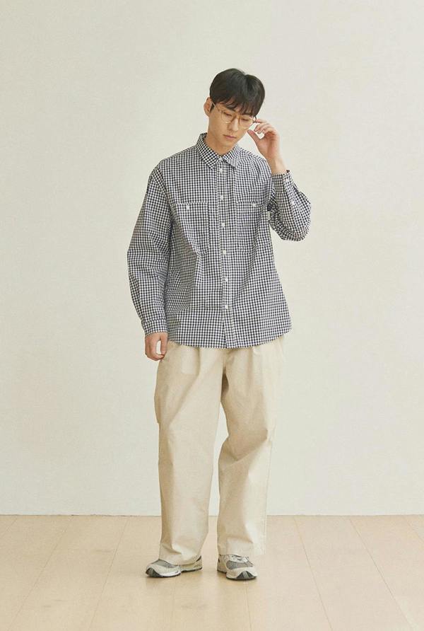 Kappy Design Two Tuck Wide CN Pants