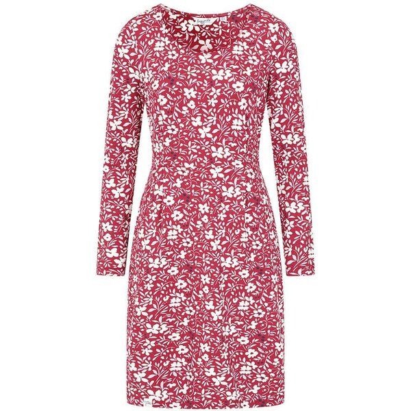 Lazy Jacks LJ120 - Printed Dress - Petals - Red