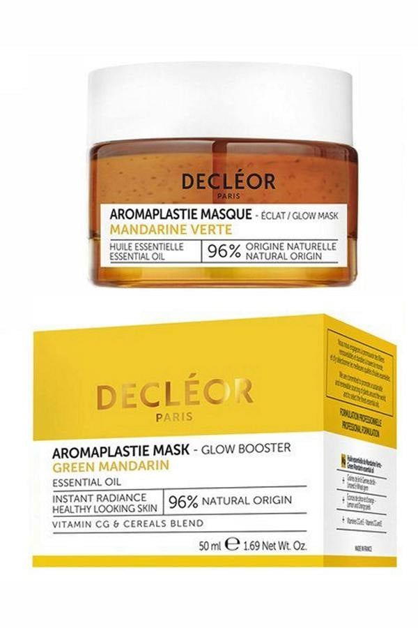 Decleor Aromaplastie Face Mask Instant Radiance Green Mandarin Glow Booster 50ml 