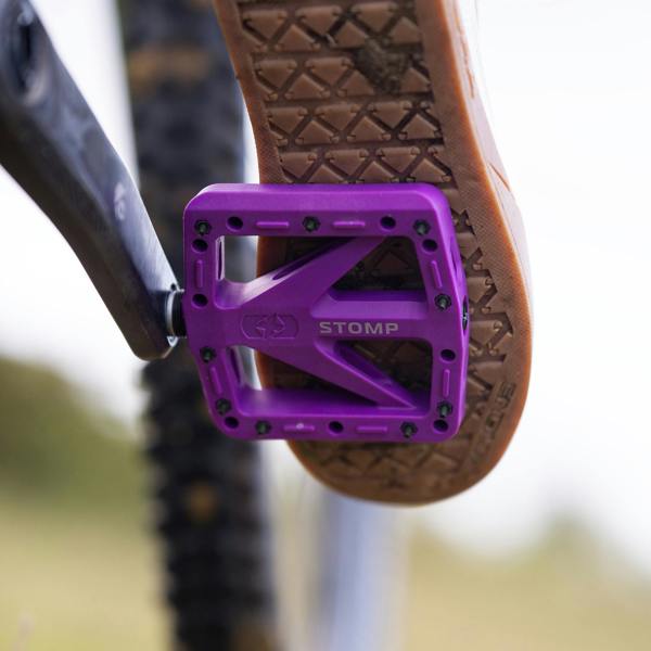 Oxford Stomp Nylon Flat Pedals Purple