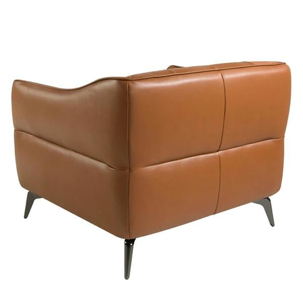 Angel Cerdá Chester Armchair Brown Leather Earth Clay 5098