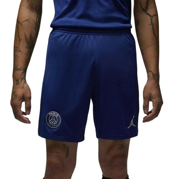 Nike Mens Air Jordan Paris Saint Germain FC Football Shorts - Blue/Phantom - 