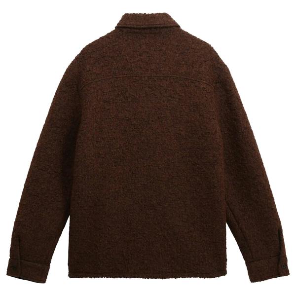 Wax London Mount Bobble Wool Reversible Overshirt