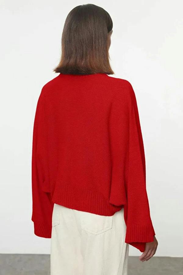 Hoxton Gal Oversized Flared Sleeve Knit Sweater