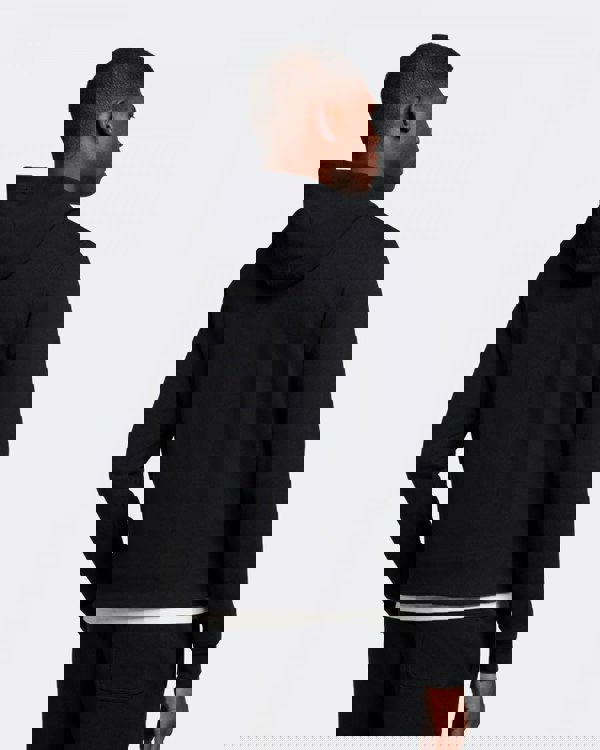 Lyle & Scott Mens Pullover Hoodie - Z865 Jet Black