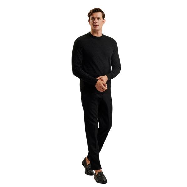 Ted Baker MMK LOUNG Ls T Stitch Crew Neck 5