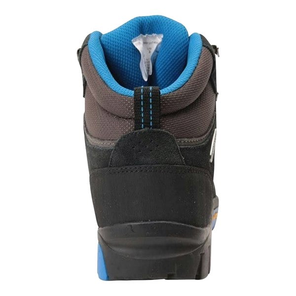 Mountain Warehouse Childrens/Kids Edinburgh Waterproof Suede Walking Boots - Blue/Brown/Black