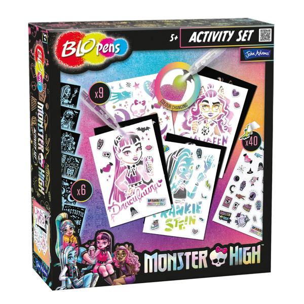 BLOPENS Monster High Activity Set – Spooky Art Kit for Kids
