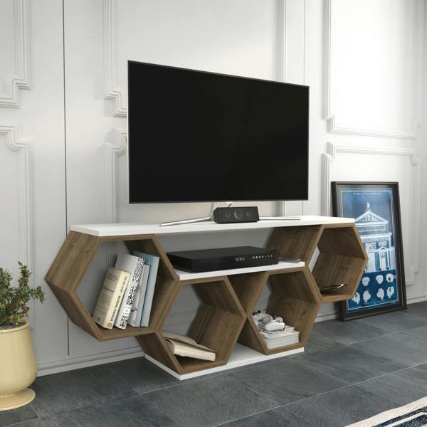 Decorotika Bal Modern Tv Stand TV Cabinet for TV's up to 55"