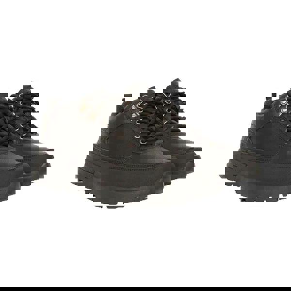 Crosshatch Mens Banbury Leather Boots - Black