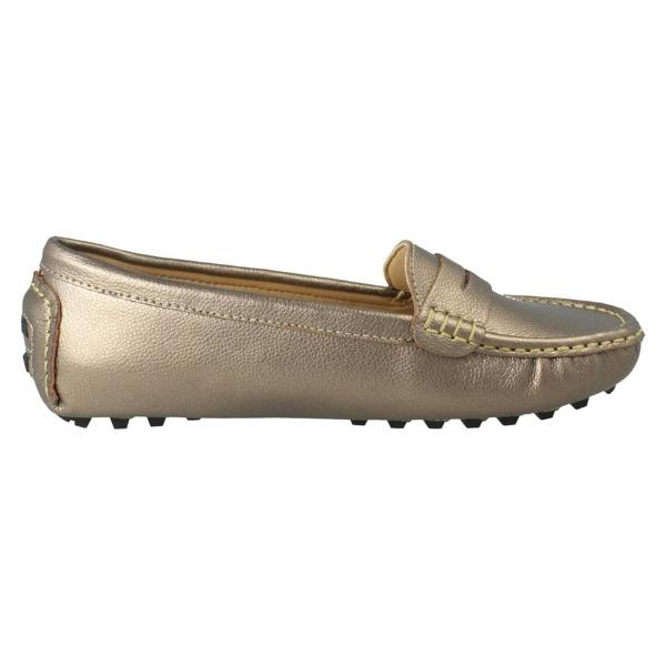 Down to Earth Ladies Down To Earth Leather Slip On Moccasins F80592