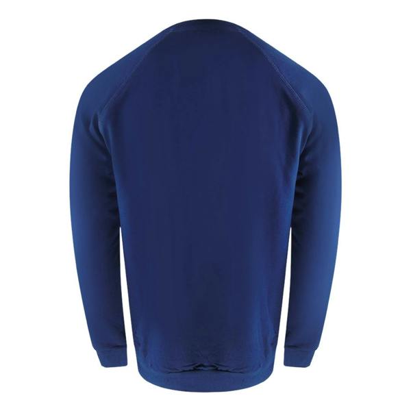 Aquascutum Small Iconic Crest Navy Blue Crew Neck Tracksuit Set - Nova Clothing