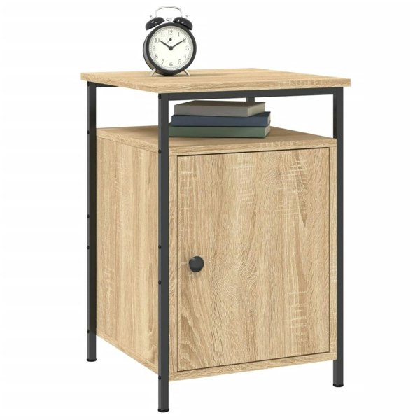 Berkfield Bedside Cabinet Sonoma Oak 40x42x60 cm Engineered Wood