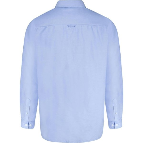 Duke Mens D555 Richard Oxford Kingsize Long-Sleeved Shirt - Sky Blue