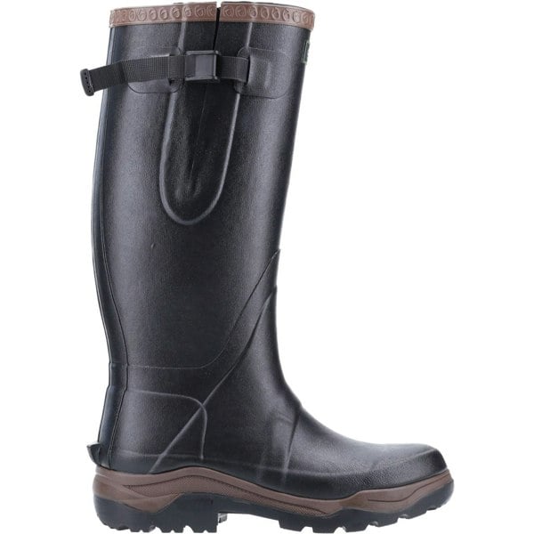 Cotswold model Compass Neoprene Rubber Wellington Unisex in Black