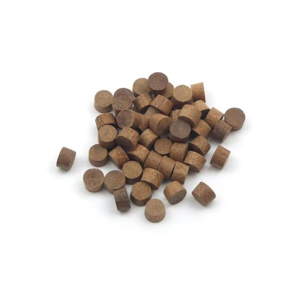1/2" - 12.7mm Mahogany End Grain Plug