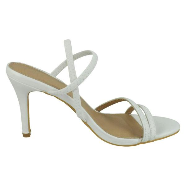 Spot On Ladies Spot On Mid Heel Strappy Sandals F12015