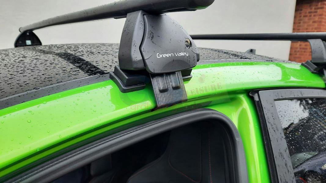 Green Valley Complete Roof Rack Bar System for Ford Puma 2020- onwards, No Fix Points or Rails