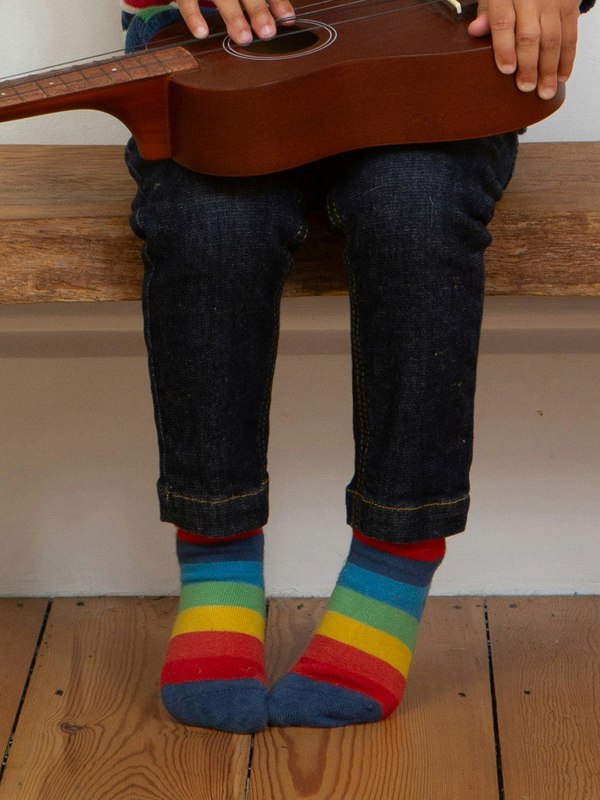 Kite Boys Organic Chequerboard Socks