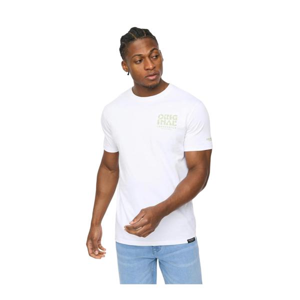 Crosshatch Mens Wellmoores T-Shirt - White - 