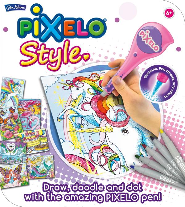 John Adams PIXELO STYLE - Children's Activity Dotty Art Craft