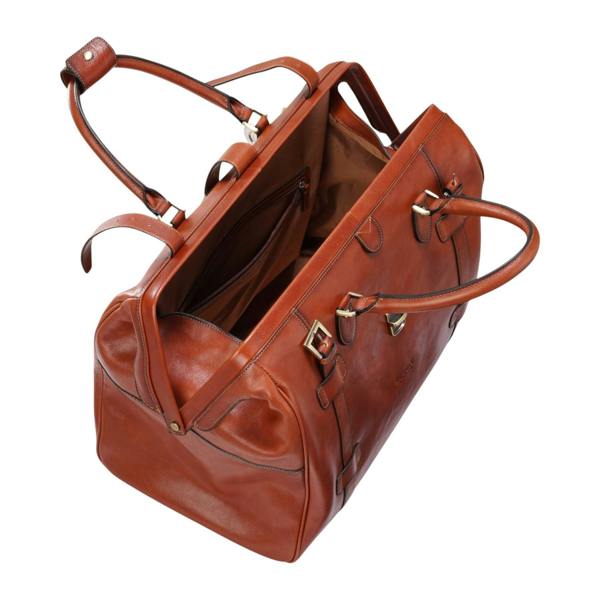 Infinity Leather Genuine Leather Duffle Holdall Vintage Travel Gym Bag - Windsor