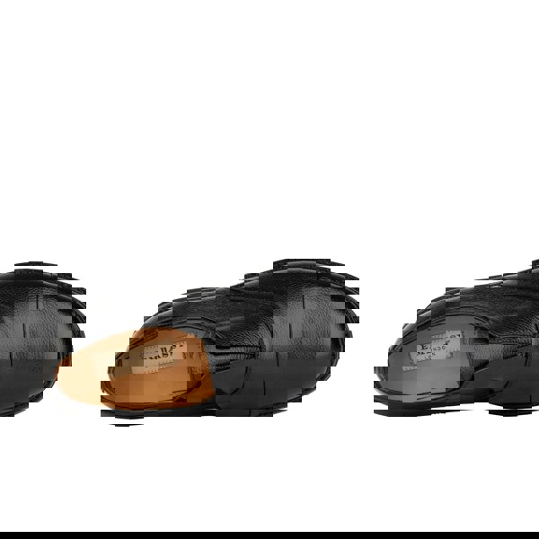 Embassy London Dunlee - Black - Men's leather slip-on loafer