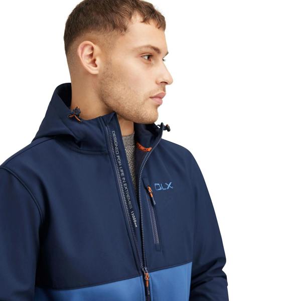 Trespass Mens Flanagan DLX Soft Shell Jacket - Navy - 